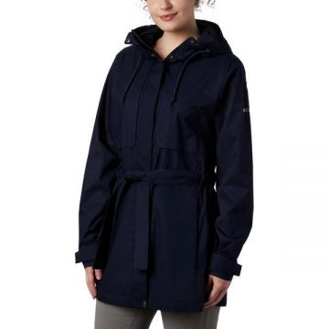 Geaca femei Columbia Pardon My Trench Ii Rain Jacket 1839841-472, L, Albastru