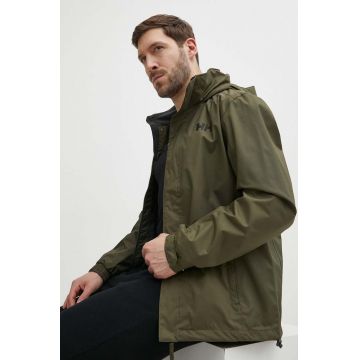 Helly Hansen jacheta de exterior Dubliner culoarea verde, gore-tex