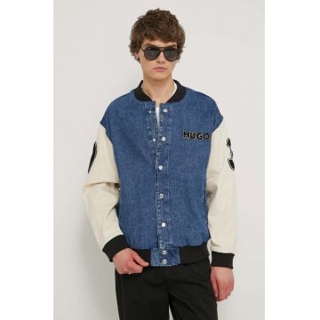 Hugo Blue de tranzitie, oversize