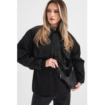 Jacheta bomber crop