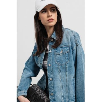 Jacheta regular fit din denim