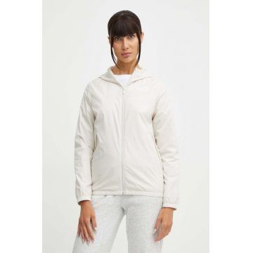 Puma windbreaker TERREX Essentials Solid culoarea bej, de tranziție 79857