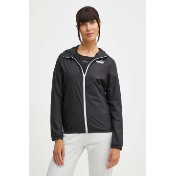 Puma windbreaker TERREX Essentials Solid culoarea negru, de tranziție 79857