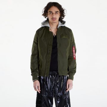 Alpha Industries MA-1 TT Hood Dark Green