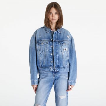 Jacheta Calvin Klein Jeans Boxy Denim Jacket Denim Medium