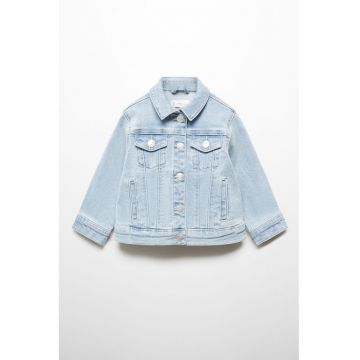 Jacheta de denim cu guler ascutit Allegra