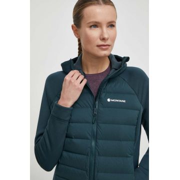 Montane geaca sport din puf Composite culoarea verde, FCOHO17