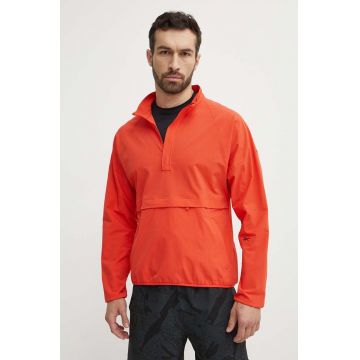 Reebok jacheta de antrenament Active Collective Skystretch culoarea rosu, de tranzitie, 100075695