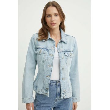 Sisley geaca jeans femei, de tranzitie