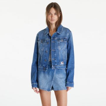 Jacheta Tommy Jeans Izzie Slim Jacket Denim Medium
