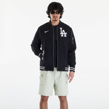 Bomber Nike Men's AC Bomber Jacket Los Angeles Dodgers Black/ Black/ White