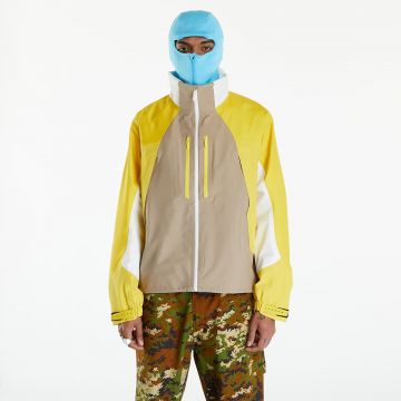Jacheta Nike x NOCTA x L’ART DE L’AUTOMOBILE NRG Tech Men's Hooded Jacket Khaki/ Vivid Sulfur/ Sail/ Baltic Blue