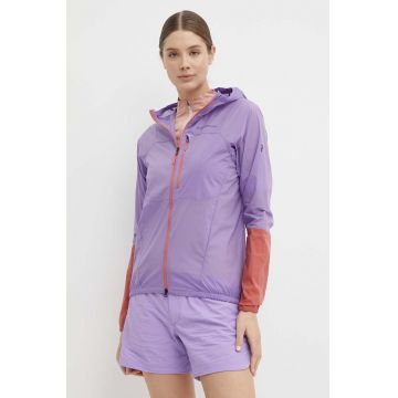 Peak Performance windbreaker Vislight culoarea violet