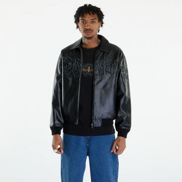 Jacheta Wasted Paris Varsity Jacket Blitz Black