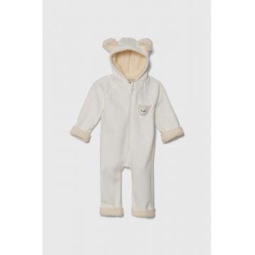 Jamiks combinezon bebe DIAZ culoarea alb, JZH079