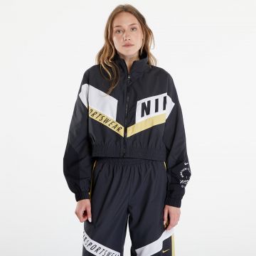 Jacheta Nike Sportswear Women's Woven Jacket Dk Smoke Grey/ Dk Smoke Grey/ Black