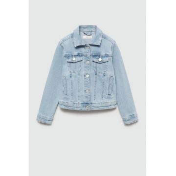 Jacheta de denim cu buzunare Allegra