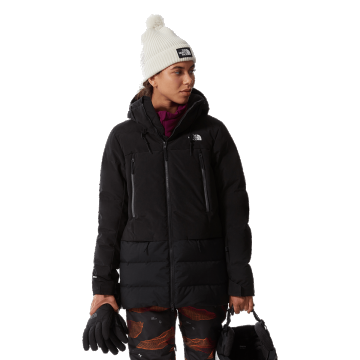W PALLIE DOWN JKT TNF BLACK