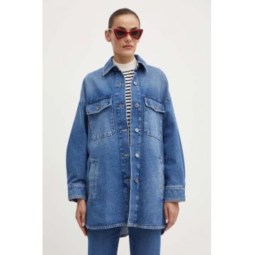 Weekend Max Mara geacă din denim femei, de tranziție, oversized, 2425086051600