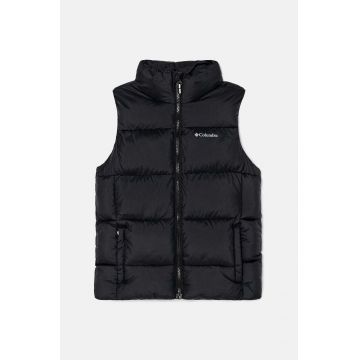 Columbia vesta copii Puffect Vest culoarea negru, 2090602