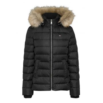 Geaca cu umplutura de puf si gluga Geaca cu umplutura de puf si gluga