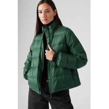 Geaca cu umplutura de puf Polly - Verde feriga