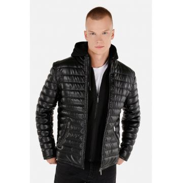 Jacheta matlasata cu aspect 2in1 Jacheta matlasata cu aspect 2in1