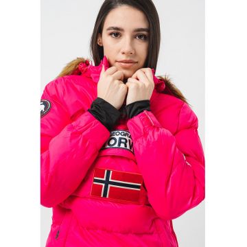 Geaca cu logo brodat Belancolie